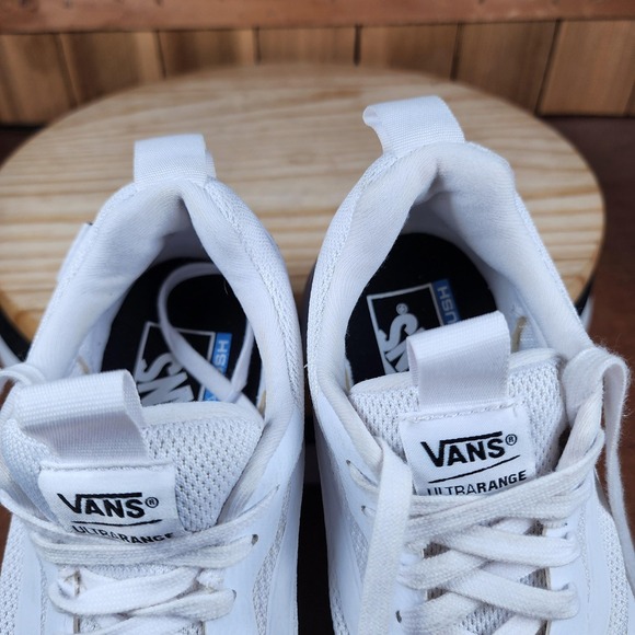 Vans UltraRange EXO Shoes Womens 8.5 White Mesh Casual Walking Sneakers 500383 - Picture 9 of 10